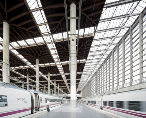 Atocha DecomasterHP hormigón pulido alto tránsito